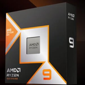 AMD Ryzen 9 9950X3D Processor: 16 cores, 32 threads, 144MB cache, boost clock up to 5.7GHz, boxed CPU for professional productivity and high-fidelity gaming.